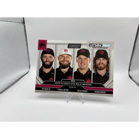 Panini Instant LIV Golf, legion XIII GC Card Dallas Team Championship 2024. - Picture 1 of 2